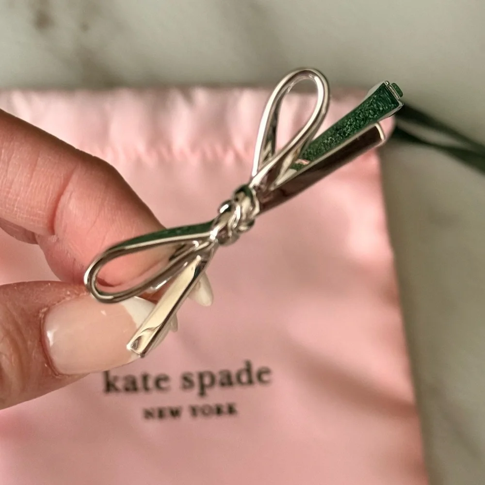 Kate Spade Silver Bow Bracelet - Picture 2 of 4